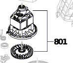 Moteur réf. F 016 104 035 BOSCH